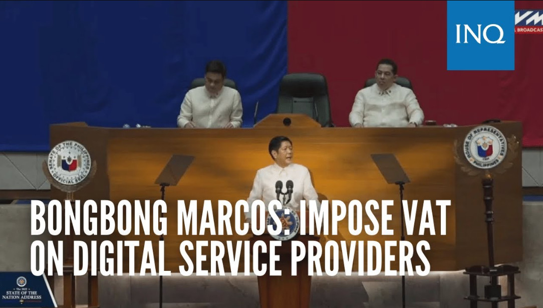 Impose VAT On Digital Service Providers Bongbong Marcos Asia News