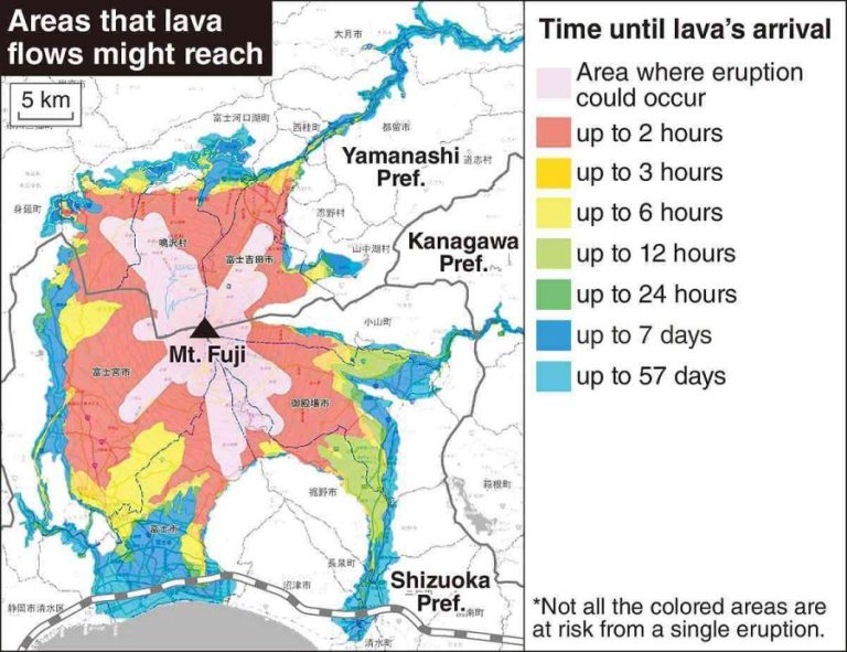 New Evacuation Plan For Mt Fuji Eruption Asia News Networkasia News