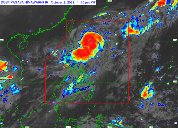 Typhoon Jenny Further Intensifies Signal No In Batanes Asia News