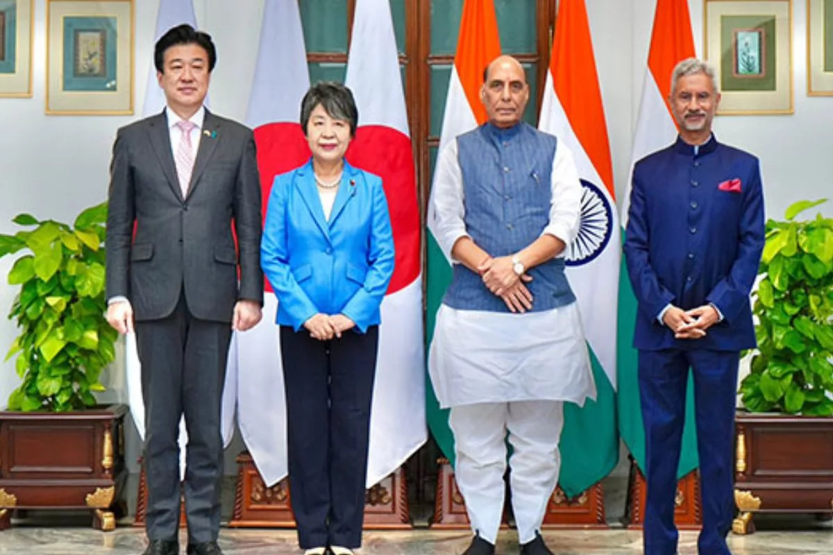 India Japan Hold 2 2 Ministerial Dialogue Call For Free Open Rules