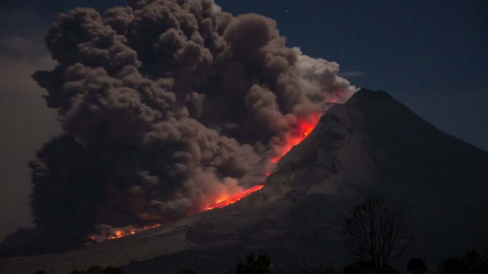 Mt Ibu Eruption In Indonesia Forces Seven Villages To Evacuate Asia