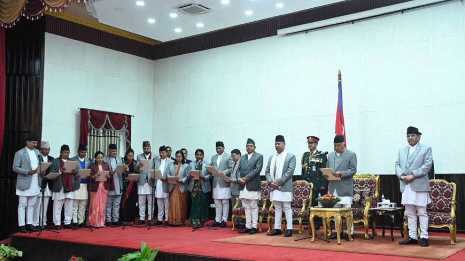 Nepals Prime Minister Dahal Expands Cabinet Asia News NetworkAsia