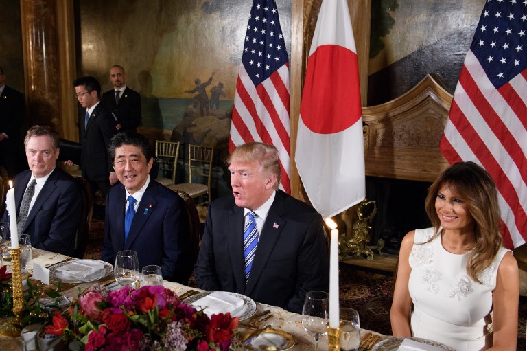 Abe, KTT Trump melihat sikap Korea Utara yang lebih kuat
