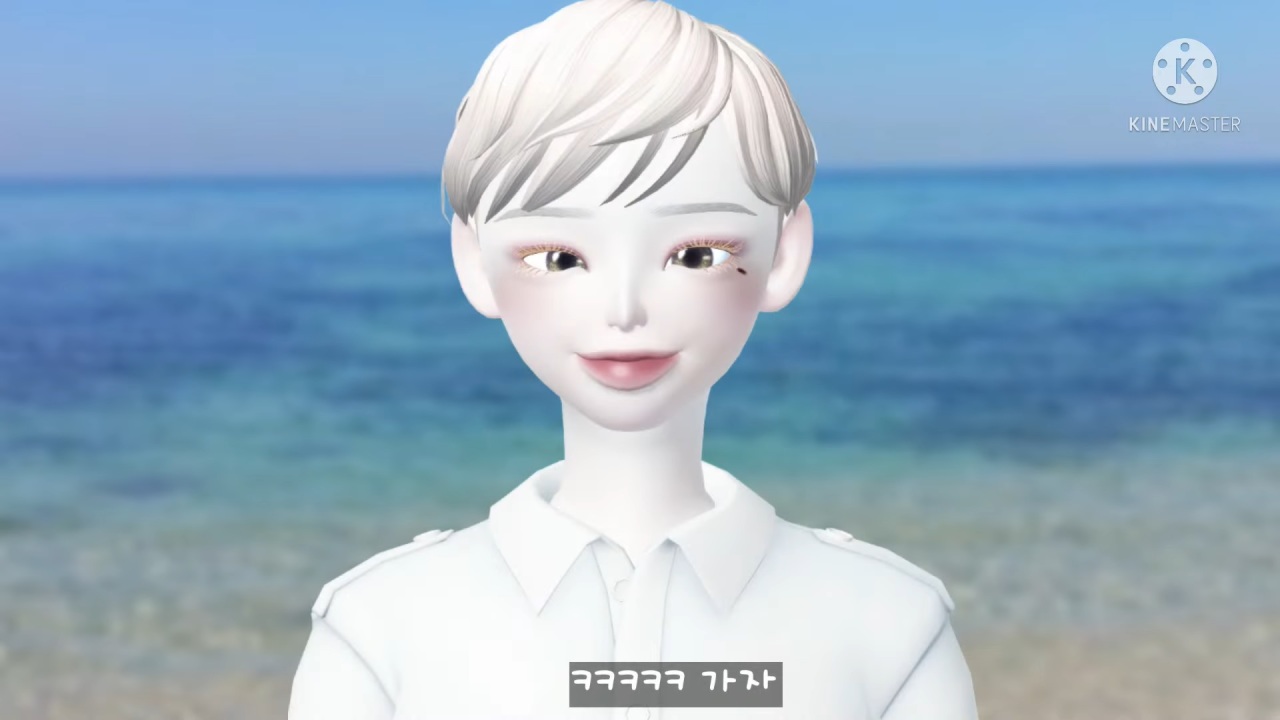 Tangkapan layar menunjukkan avatar dalam drama Zepeto “Angel and Demon”.  (terjemahan tidak resmi) (YouTube Sul Da-in)