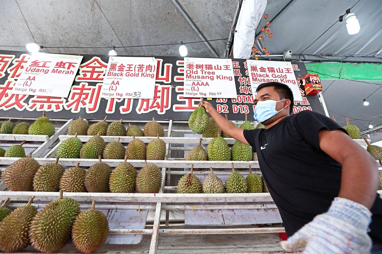 Meningkatnya biaya membuat petani durian Malaysia berada dalam posisi yang sulit