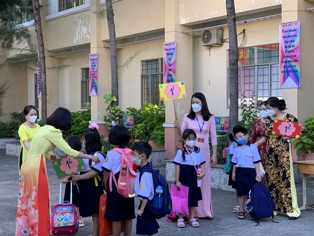 One million students return to kindergartens, schools in Ho Chi Minh City a73