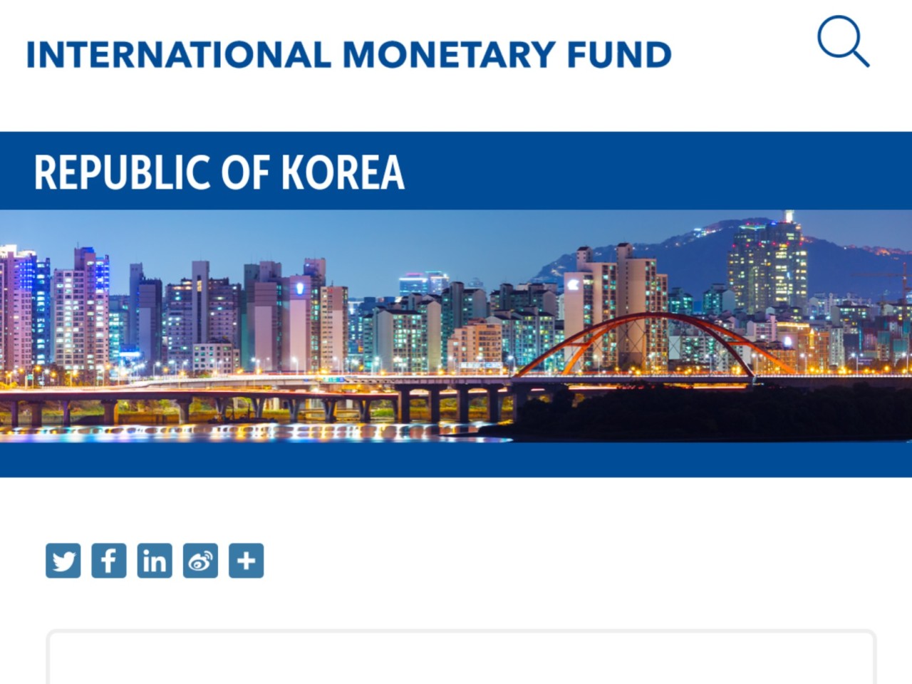 IMF memangkas perkiraan pertumbuhan Korea menjadi 2,5%