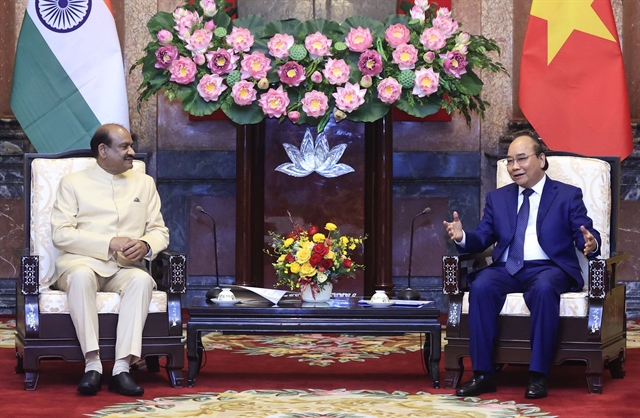 Vietnam’s National Assembly chair meets Indian house leader, suggests stronger high-level ties a12