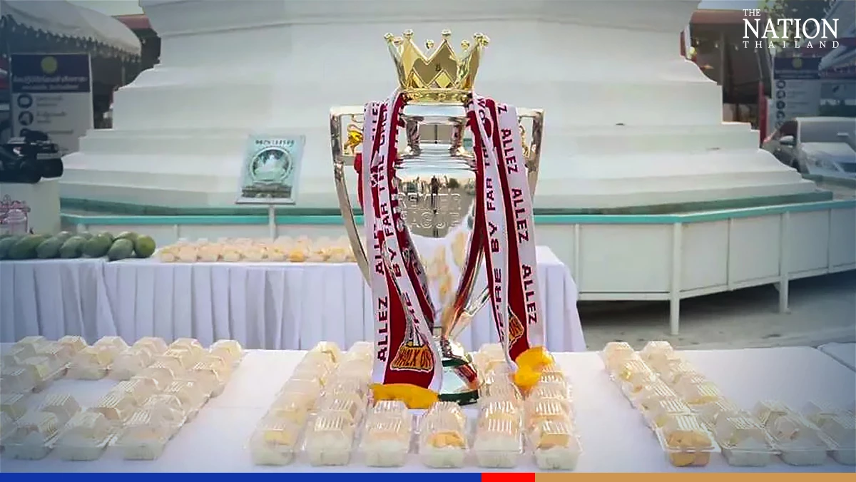 Thai fans savour Liverpool ‘EPL title’ with mango sticky rice trophy a7