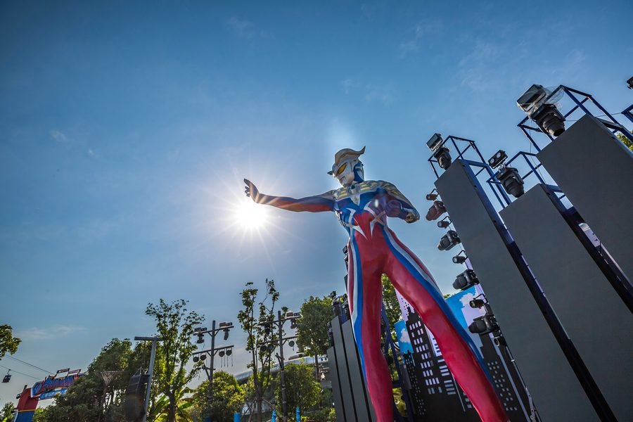 Shanghai theme park unveils Ultraman area a41