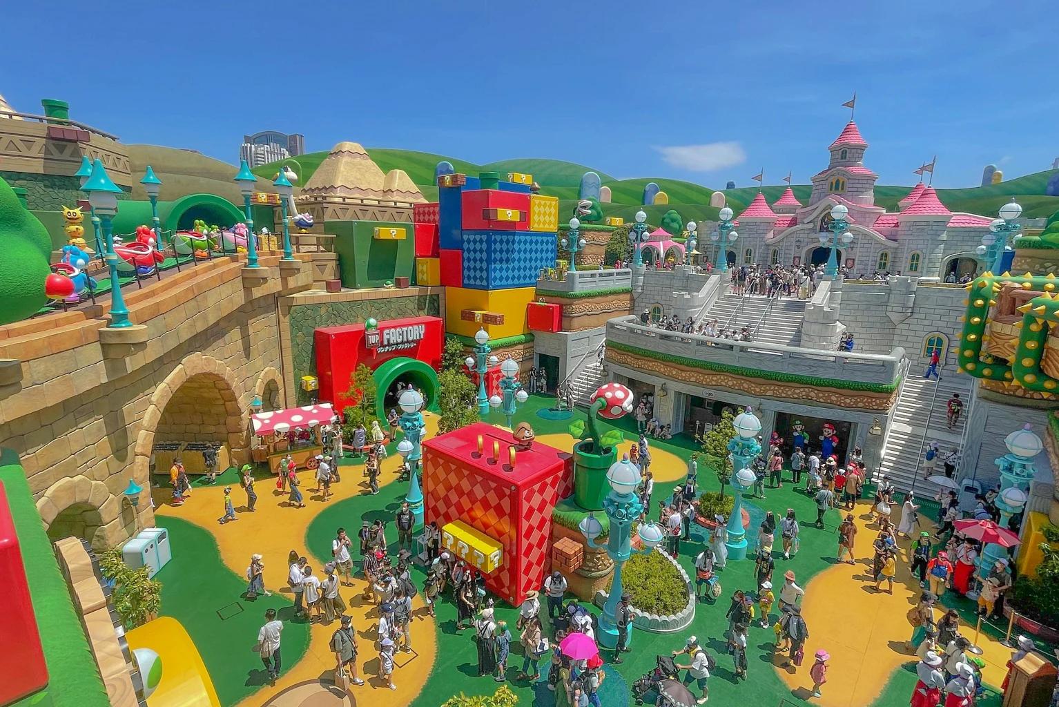 Step into a video game at Super Nintendo World, explore new sights ...