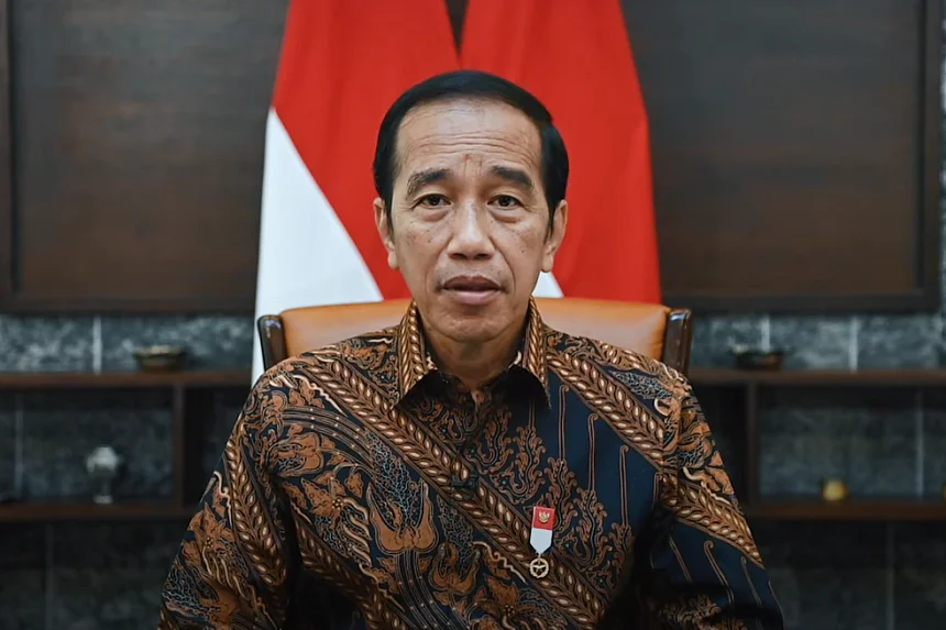 Jokowi menandatangani peraturan untuk meratifikasi perjanjian dengan Singapura di wilayah informasi penerbangan