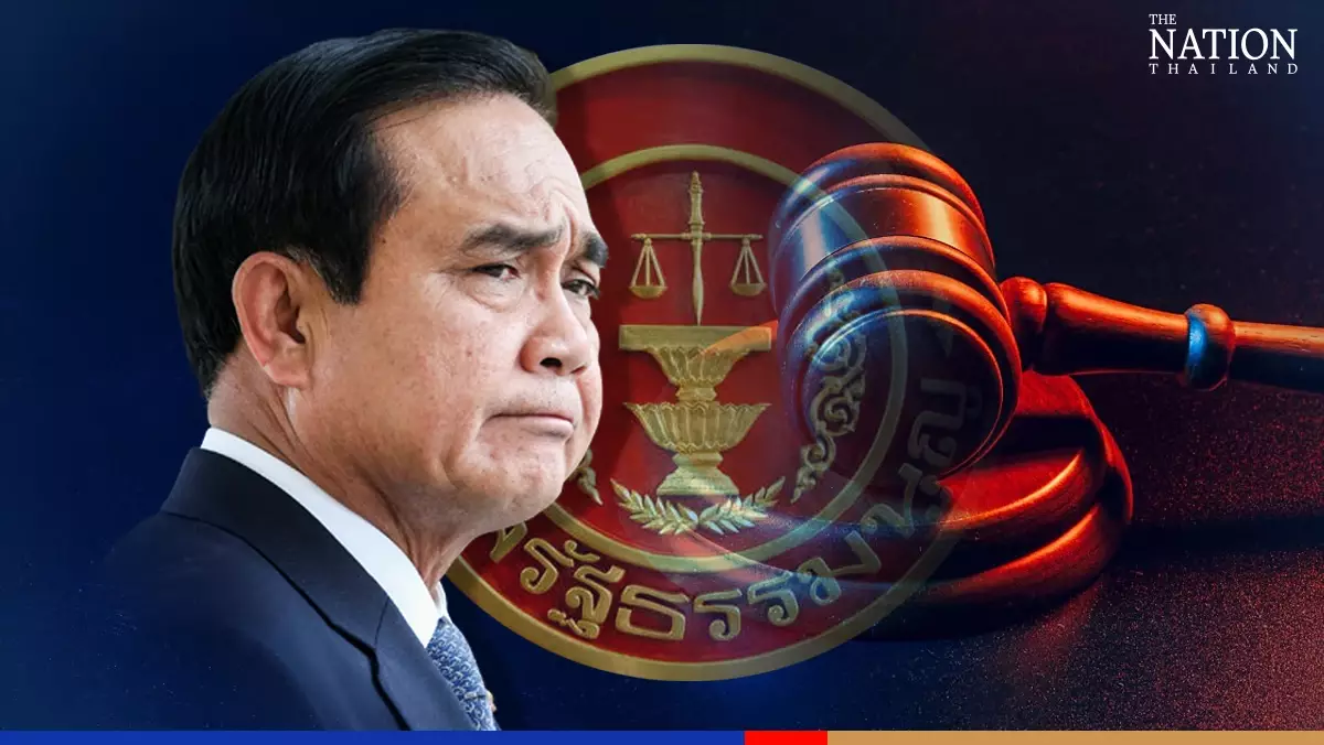 Constitutional Court judges to deliberate Prayut’s defence on his PM’s term today 