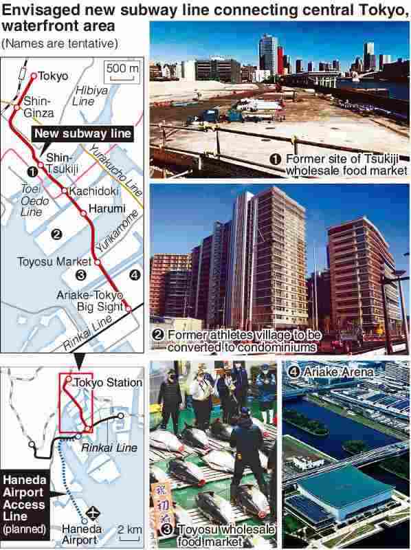 Tokyo berharap jalur kereta bawah tanah baru akan meningkatkan daya saing global