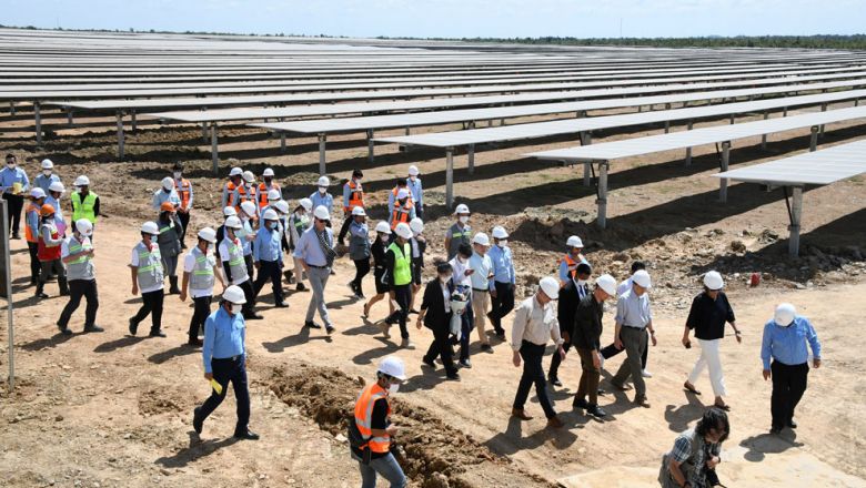 National Solar Park yang didukung ADB menambahkan 60MW ke jaringan listrik Kamboja