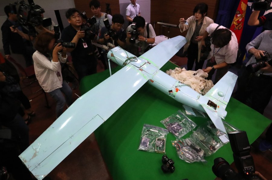 Drone Korea Utara melintasi perbatasan