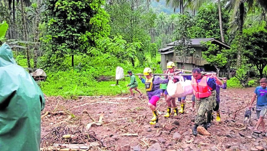 Hujan deras terus melanda Mindanao, Visayas Timur