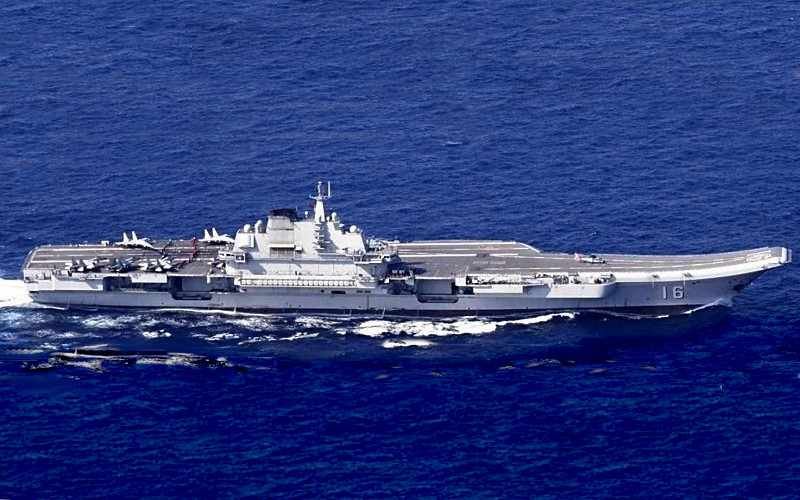 Chinese flattop back to East China Sea after drills off Okinawa - Asia ...