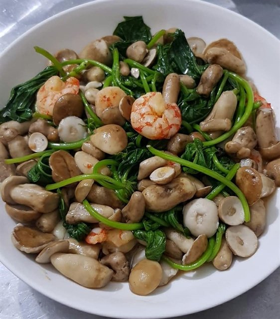 Jamur Phu Quoc membuat makanan lezat di Vietnam
