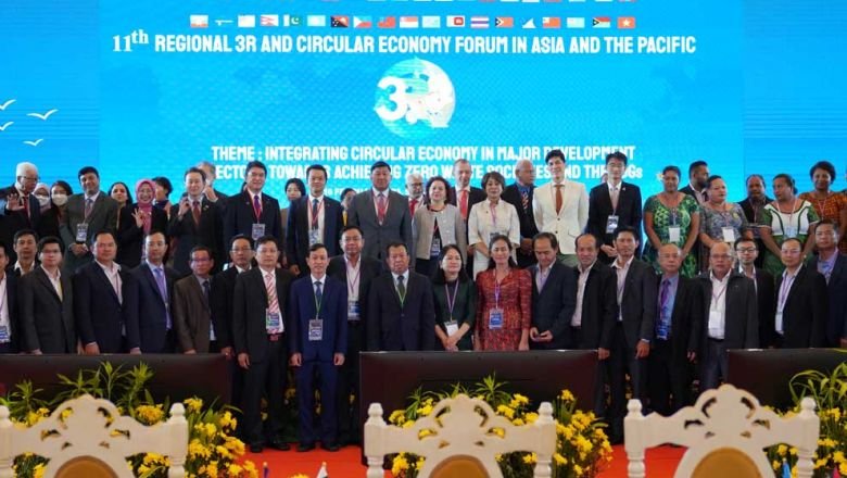 Siem Reap menyelenggarakan acara daur ulang APAC