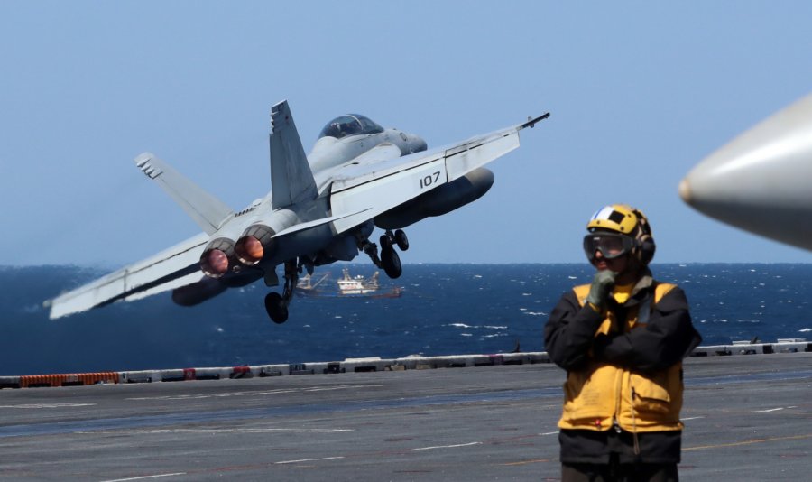 N.Korea fires 2 missiles as US aircraft carrier arrives in Busan - Asia ...