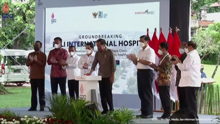 Mayo Clinic hanya bertindak sebagai konsultan Rumah Sakit Internasional Bali