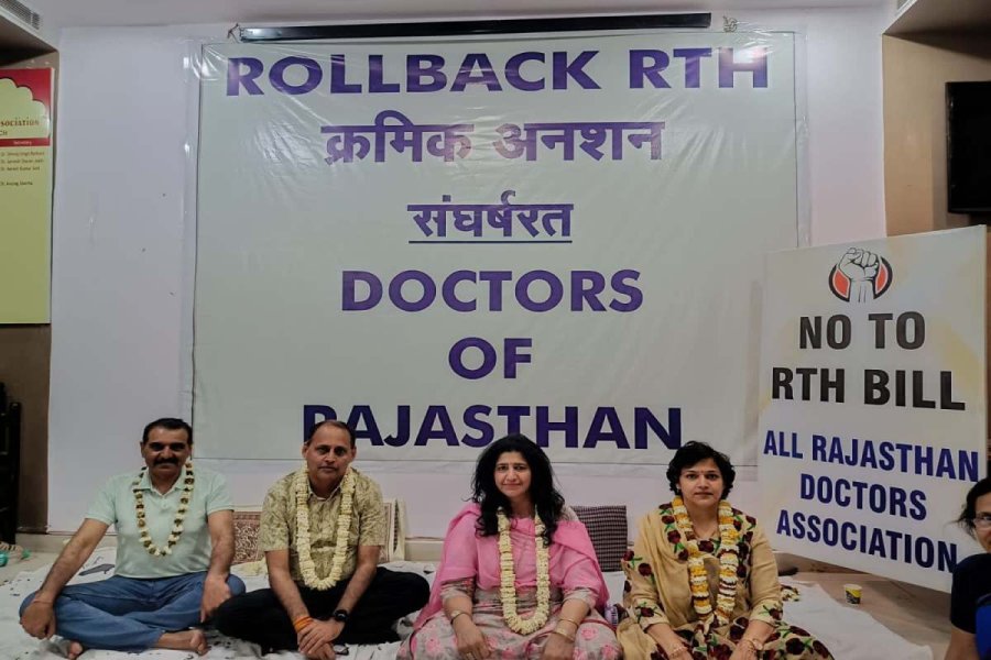 Pemogokan dokter melumpuhkan layanan medis di Rajasthan