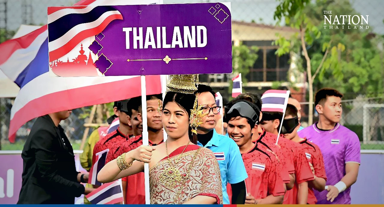 Asian blind football competition kicks off in Thailand