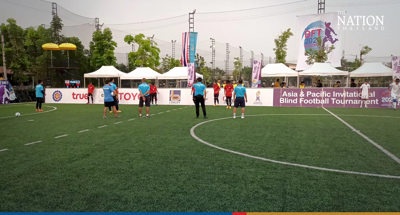 Asian blind football competition kicks off in Thailand