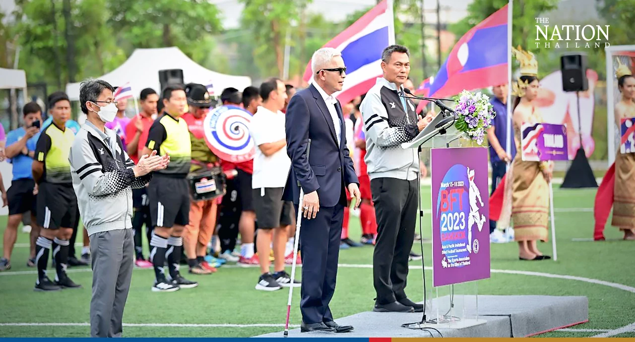 Asian blind football competition kicks off in Thailand