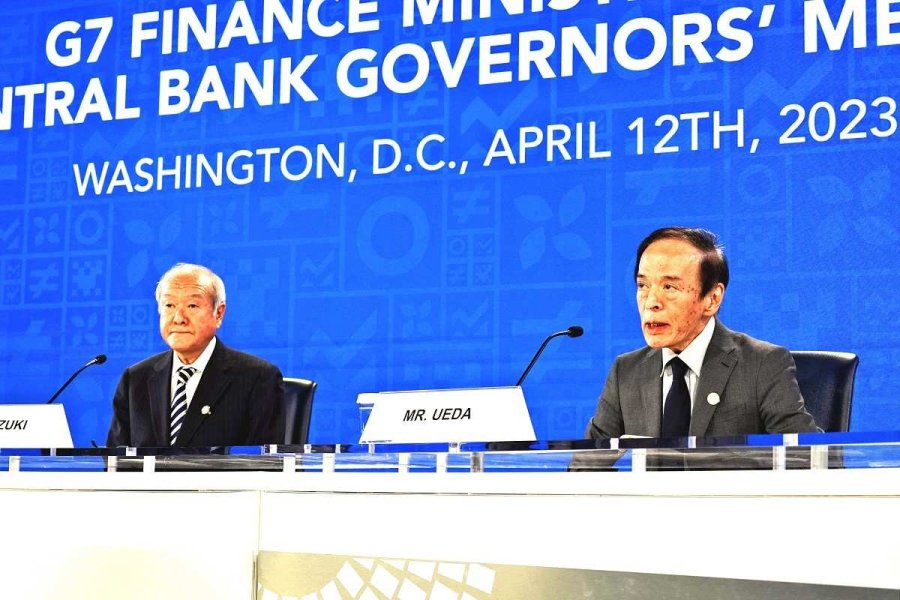 G7 finance ministers pledge to ‘take action’ to stabilise global