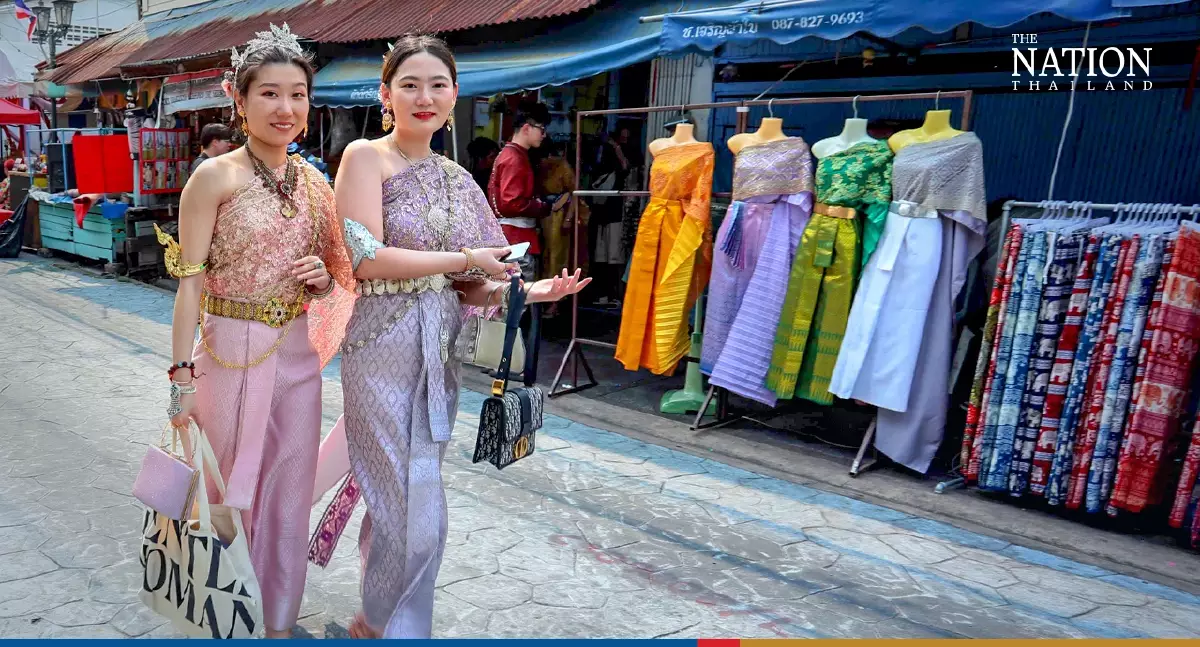 Tourist demand for traditional Thai outfits surges over Songkran - Asia ...