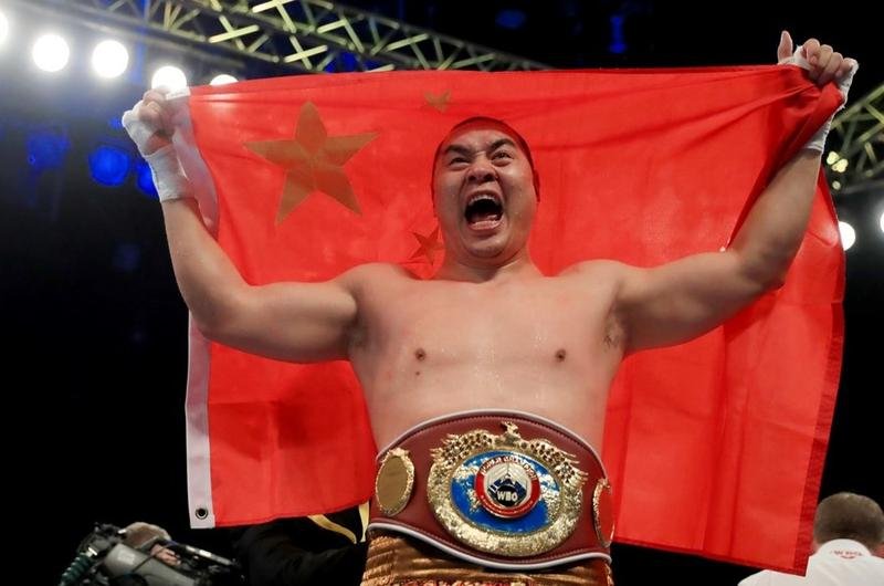 Chinese Heavyweight Boxer Zhang Wins WBO Interim Title - Asia News ...