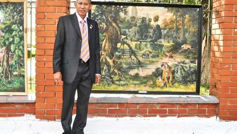 Seniman Khmer dua kali menjadi pengungsi perang