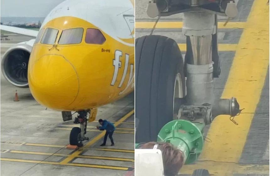 Scoot flight from S. Korea to Singapore missing a wheel upon landing in