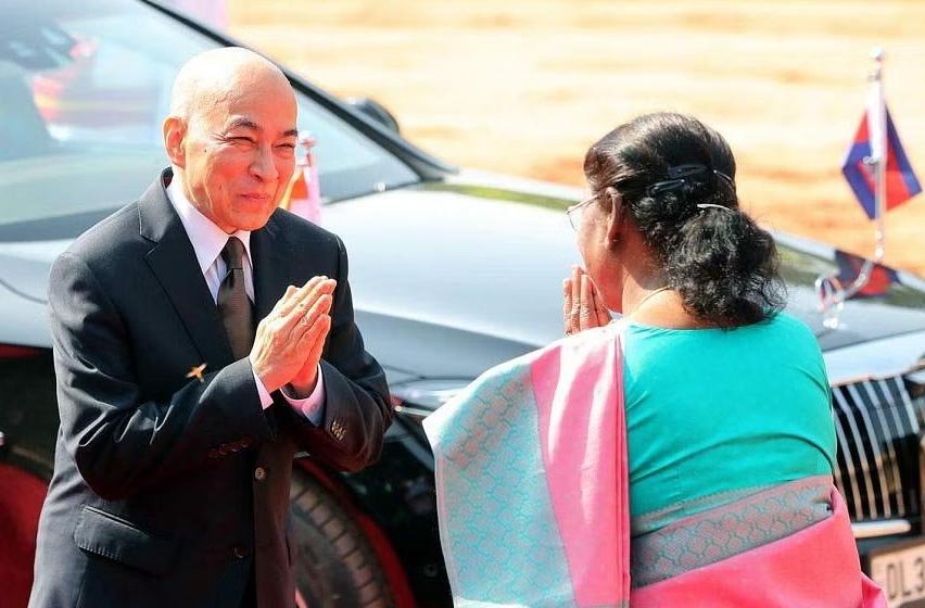 India dan Kamboja berupaya memperdalam hubungan pertahanan dan perdagangan