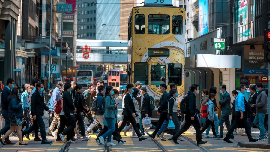 Populasi Hong Kong pulih menjadi 7,49 juta