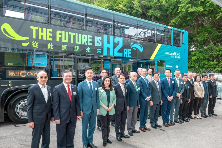 Green transition: Hong Kong rolls out first hydrogen bus - Asia News ...