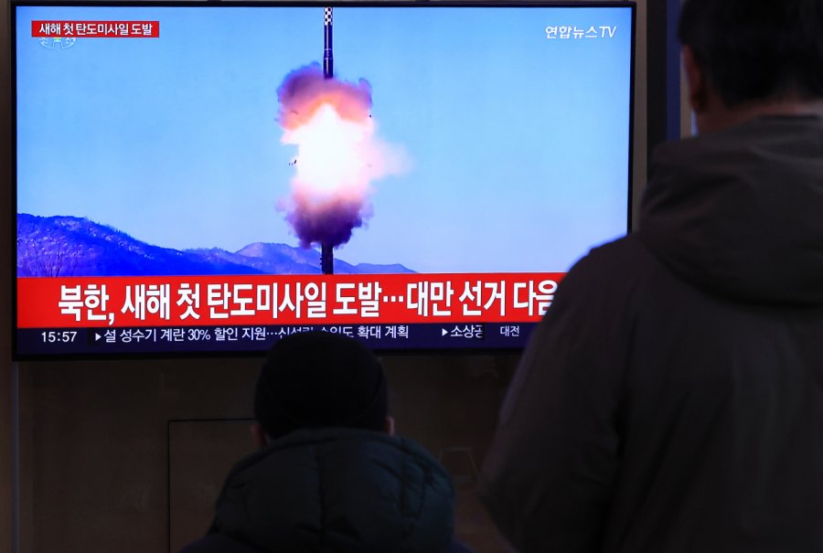 North Korea Conducts First Ballistic Missile Test Of Year - Asia News ...