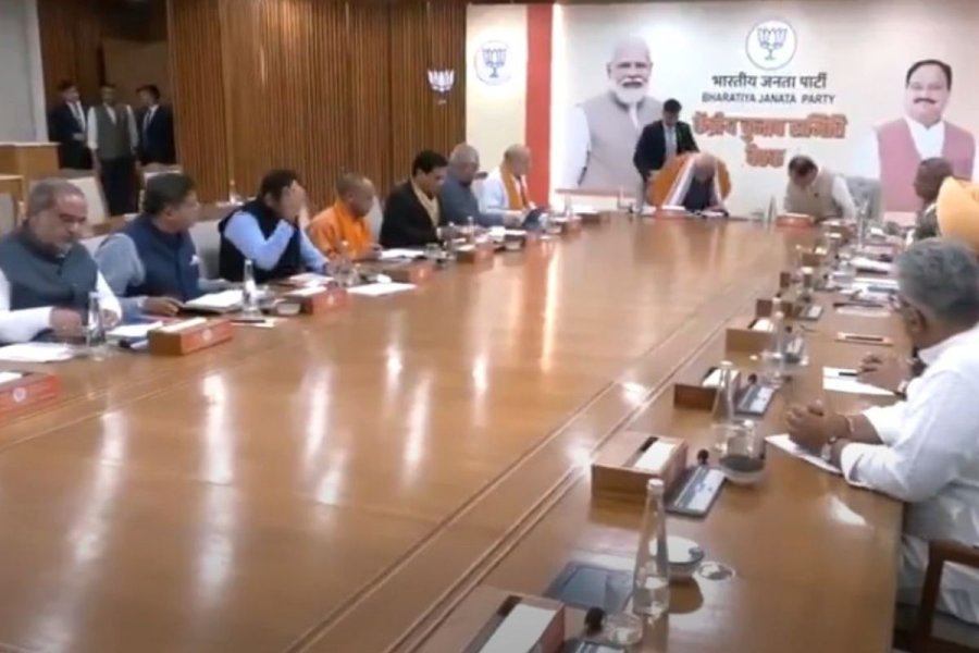 Lok Sabha Elections Bjp Holds Meeting To Finalise First List Of