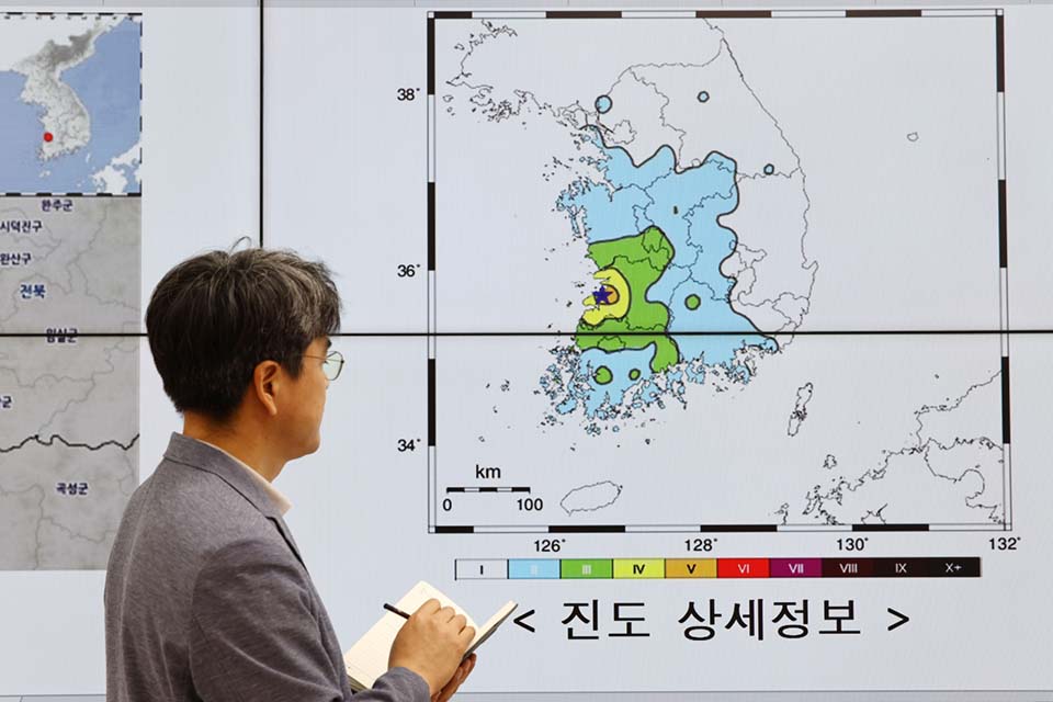 4.8 magnitude earthquake strikes South Korea’s Buan, strongest of year ...