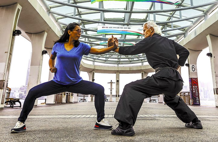 Foreigners help keep kung fu alive