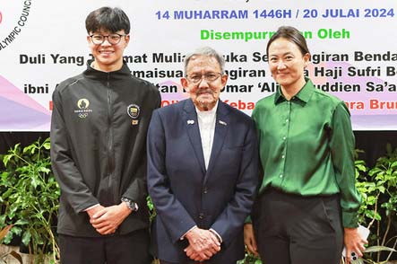 National athletes proud to represent Brunei at Olympics