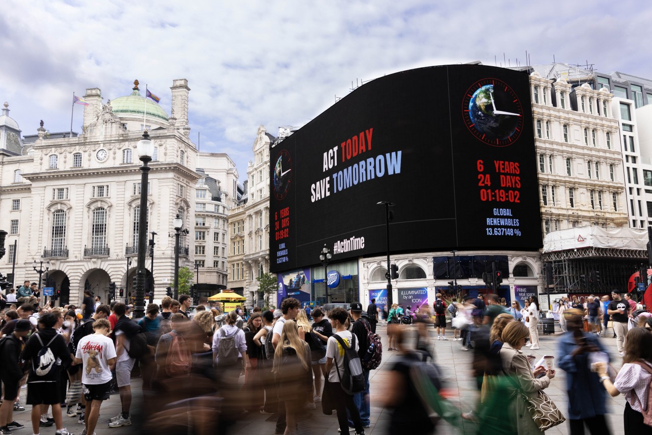 Climate Clock to drop below 5-year mark for 1st time on Monday