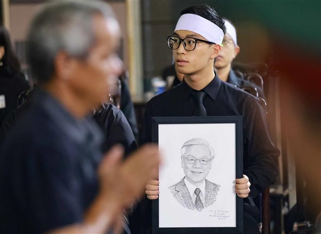 State funeral of General Secretary Nguyen Phu Trong: Over 1,560 delegations pay respects