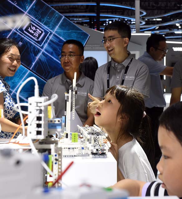 IN PHOTOS: Cutting-edge technologies shine at 2024 World AI Conference