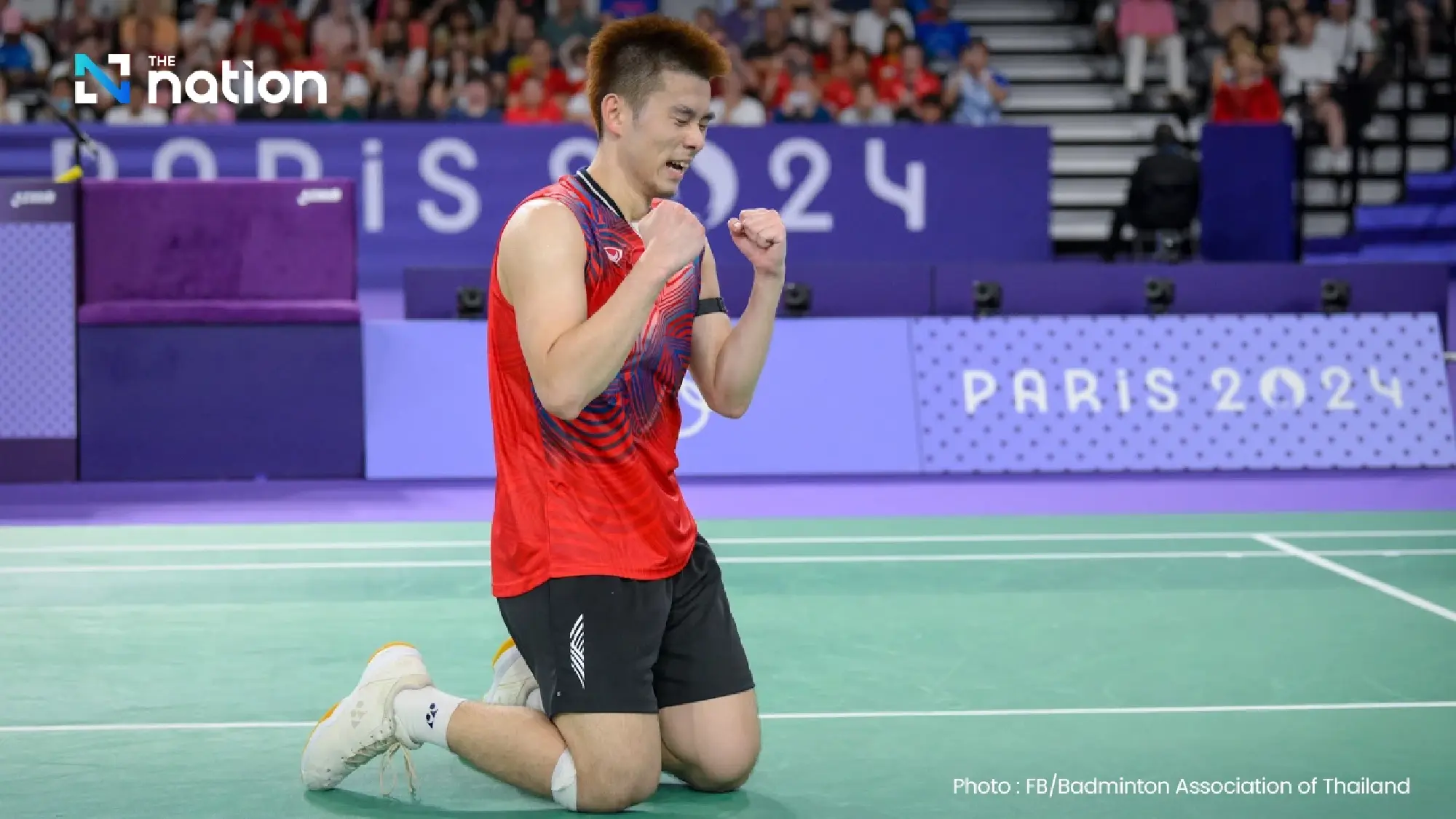 Kunlavut secures Thailand’s historic Olympic badminton medal