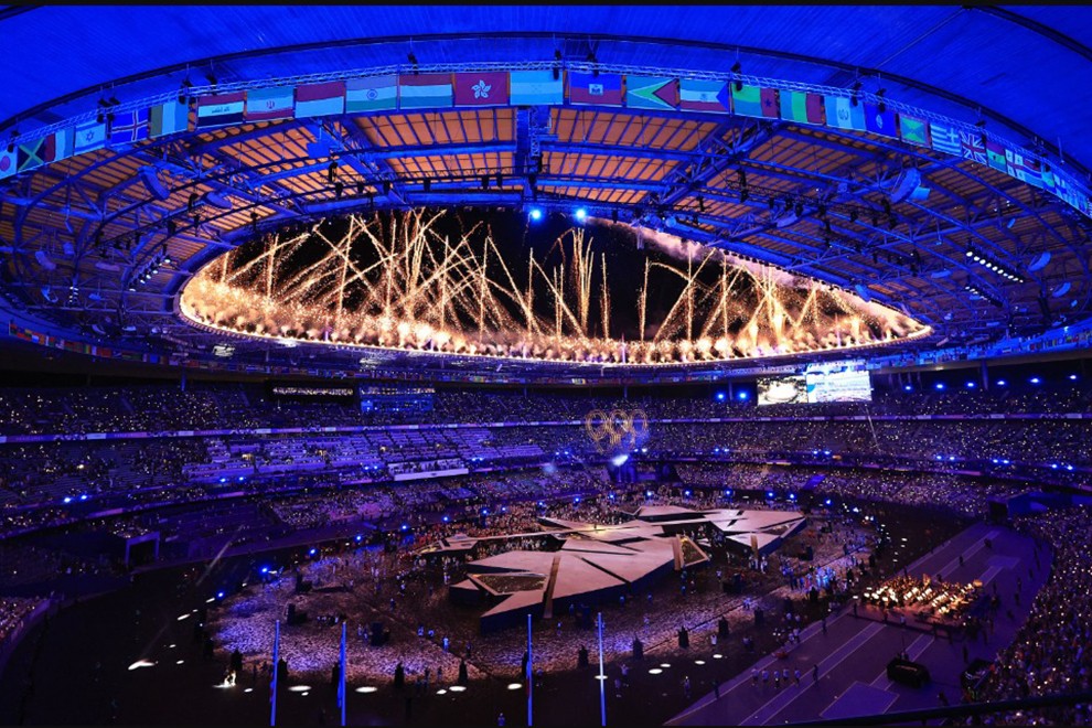 Cambodian rapper VannDa performs at Paris Olympics closing ceremony