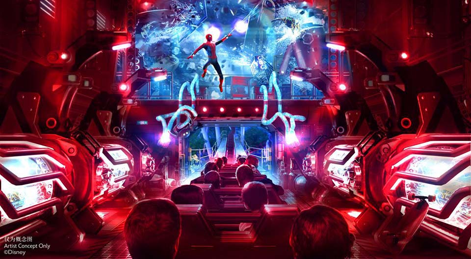 Shanghai Disney Resort announces new Spider-Man-themed ride