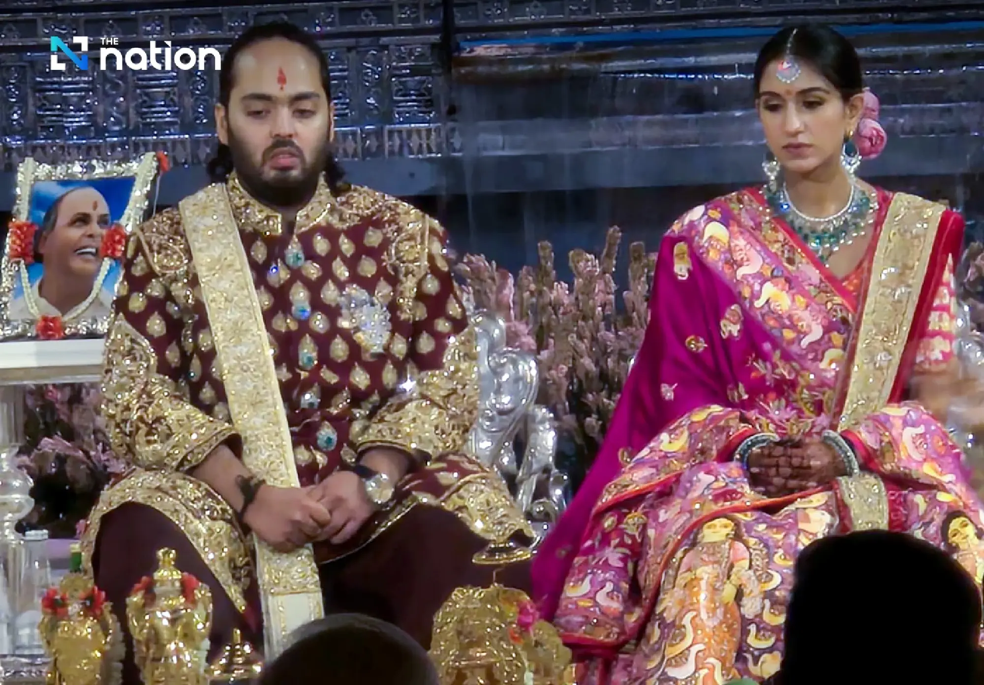From Thai billionaires to Bollywood stars: Saris unite guests at Ambani wedding